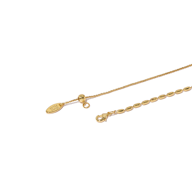 18K Gold-plated Natural Pearl Necklace